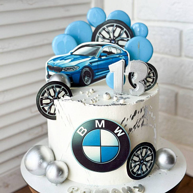 Торт "BMW" купить - тюмень.сладкоежкин.рф