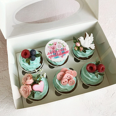 Капкейки "Любимой прабабушке" купить - тюмень.сладкоежкин.рф