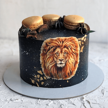 Торт "Лев" купить - тюмень.сладкоежкин.рф