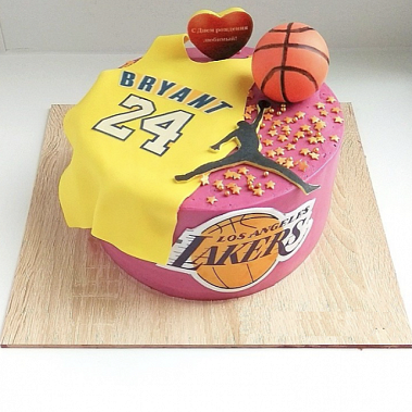Торт "Баскетбольный фанат" купить - тюмень.сладкоежкин.рф