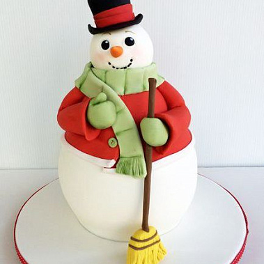 Торт добрый снеговик купить - тюмень.сладкоежкин.рф