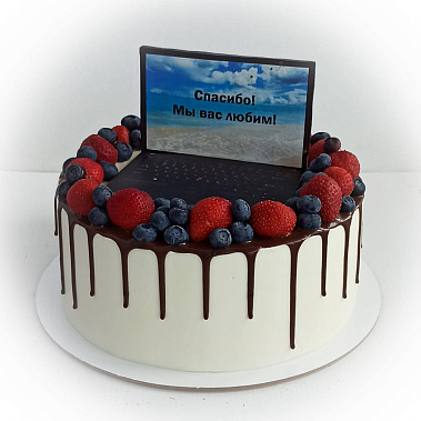 Торт "Ноутбук" купить - тюмень.сладкоежкин.рф